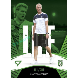 2024/25 Sportzoo Chance Liga 2. série #AL-16 Martin Hyský Afterlife Green xx/30