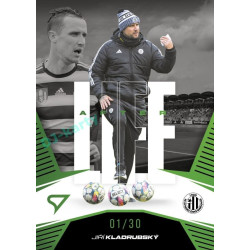 2024/25 Sportzoo Chance Liga 2. série #AL-17 Jiří Kladrubský Afterlife Green xx/30
