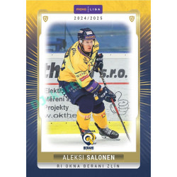 2024/25 Goal Cards Maxa liga 1. série #ZLI-04 Aleksi Salonen Parallel 1of40