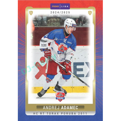 2024/25 Goal Cards Maxa liga 1. série #POR-09 Andrej Adamec Parallel 1of15