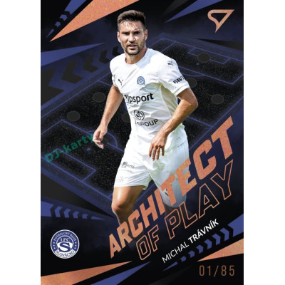 2024/25 Sportzoo Chance Liga 2. série #AP-12 Michal Trávník Achitects of Play Copper xx/85