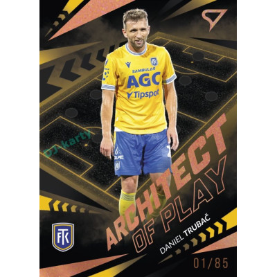 2024/25 Sportzoo Chance Liga 2. série #AP-16 Daniel Trubač Achitects of Play Copper xx/85
