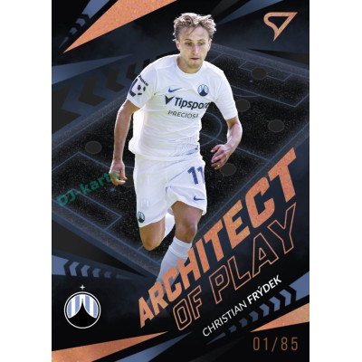 2024/25 Sportzoo Chance Liga 2. série #AP-17 Christian Frýdek Achitects of Play Copper xx/85