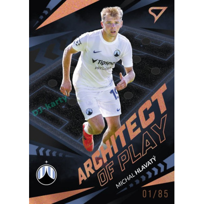 2024/25 Sportzoo Chance Liga 2. série #AP-18 Michal Hlavatý Achitects of Play Copper xx/85