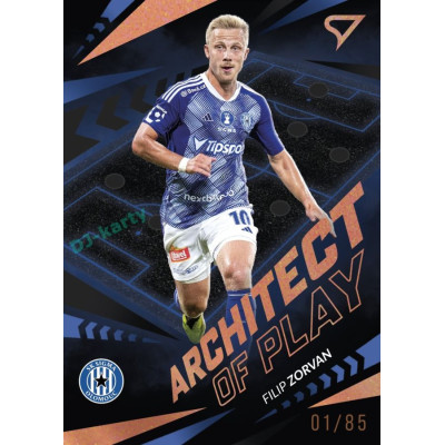 2024/25 Sportzoo Chance Liga 2. série #AP-20 Filip Zorvan Achitects of Play Copper xx/85