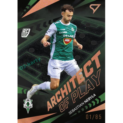 2024/25 Sportzoo Chance Liga 2. série #AP-22 Sebastian Nebyla Achitects of Play Copper xx/85
