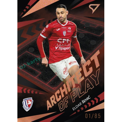 2024/25 Sportzoo Chance Liga 2. série #AP-23 Eldar Šehić Achitects of Play Copper xx/85