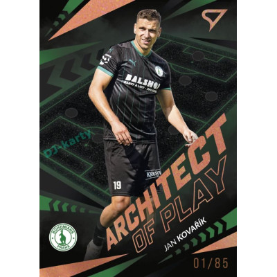2024/25 Sportzoo Chance Liga 2. série #AP-24 Jan Kovařík Achitects of Play Copper xx/85