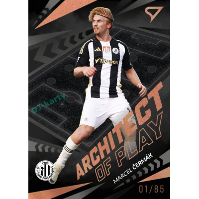 2024/25 Sportzoo Chance Liga 2. série #AP-26 Marcel Čermák Achitects of Play Copper xx/85
