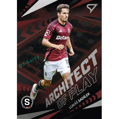2024/25 Sportzoo Chance Liga 2. série #AP-02 Lukáš Sadílek Achitects of play