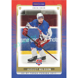 2024/25 Goal Cards Maxa liga 1. série #POR-04 August Nilsson Parallel 1of40