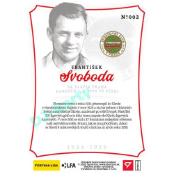 2023 Sportzoo Dekády fotbalové ligy #N-002 František Svoboda