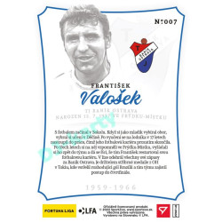 2023 Sportzoo Dekády fotbalové ligy #N-007 František Valošek
