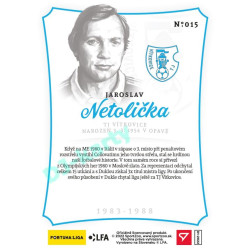 2023 Sportzoo Dekády fotbalové ligy #N-015 Jaroslav Netolička