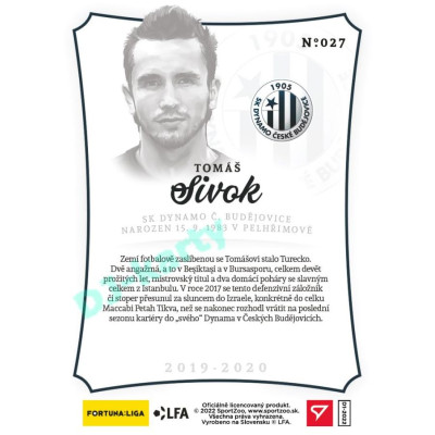 2023 Sportzoo Dekády fotbalové ligy #N-027 Tomáš Sivok
