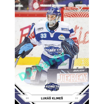 2021/22 Sportzoo TIPSPORT ELH #109 Lukáš Klimeš
