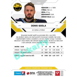 2021/22 Sportzoo TIPSPORT ELH #199 Denis Godla