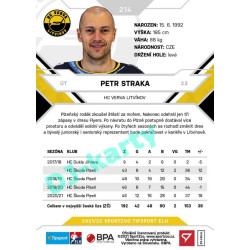 2021/22 Sportzoo TIPSPORT ELH #214 Petr Straka