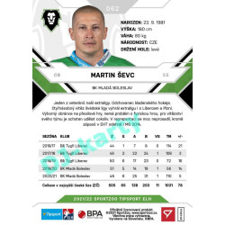 2021/22 Sportzoo TIPSPORT ELH #062 Martin Ševc