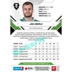 2021/22 Sportzoo TIPSPORT ELH #065 Jan Eberle