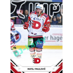 2021/22 Sportzoo TIPSPORT ELH #105 Matej Paulovič