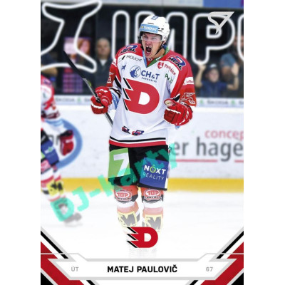 2021/22 Sportzoo TIPSPORT ELH #105 Matej Paulovič