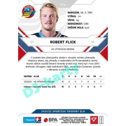 2021/22 Sportzoo TIPSPORT ELH #174 Robert Flick