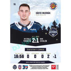 2023 Sportzoo Winter Games #51 Dávid Mudrák