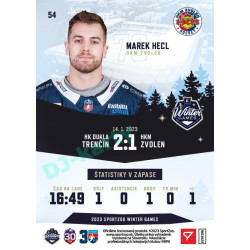 2023 Sportzoo Winter Games #54 Marek Hecl