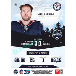2023 Sportzoo Winter Games #61 Jared Coreau