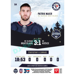 2023 Sportzoo Winter Games #64 Patrik Maier