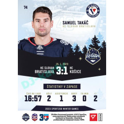 2023 Sportzoo Winter Games #74 Samuel Takáč