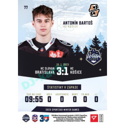 2023 Sportzoo Winter Games #77 Antonín Bartoš