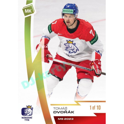 2023 MK reprezentace #053 Tomáš Dvořák Gold 1of10