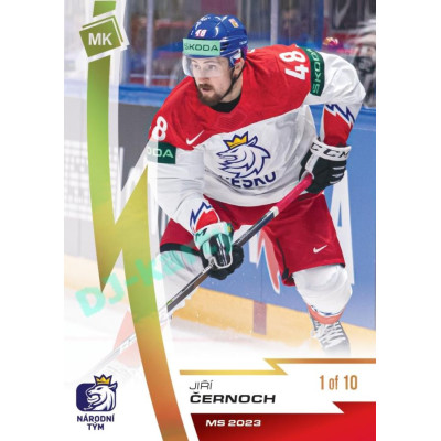 2023 MK reprezentace #064 Jiří Černoch Gold 1of10