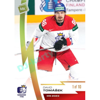 2023 MK reprezentace #074 David Tomášek Gold 1of10