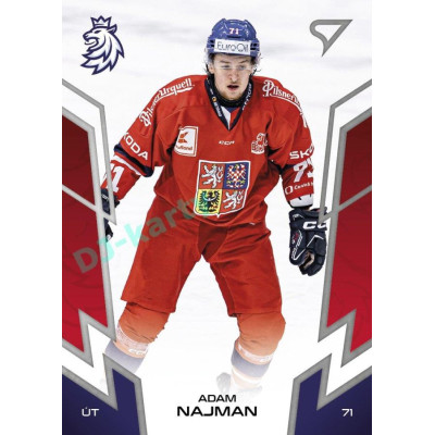 2024 Sportzoo Hokejové ČESKO #48 Adam Najman
