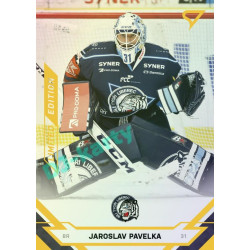 2021/22 Sportzoo TIPSPORT ELH Jaroslav Pavelka #20 Gold xx/19