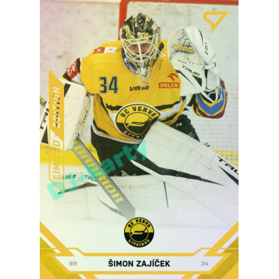 2021/22 Sportzoo TIPSPORT ELH Šimon Zajíček #200 Gold xx/19