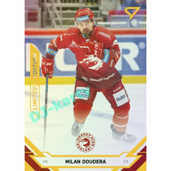 2021/22 Sportzoo TIPSPORT ELH Milan Doudera #4 Gold xx/19