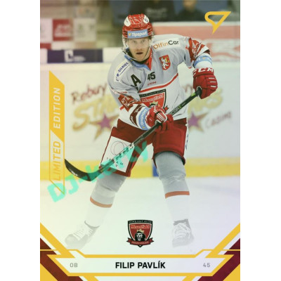 2021/22 Sportzoo TIPSPORT ELH Filip Pavlík #78 Gold xx/19