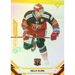 2021/22 Sportzoo TIPSPORT ELH Kelly Klíma #81 Gold xx/19