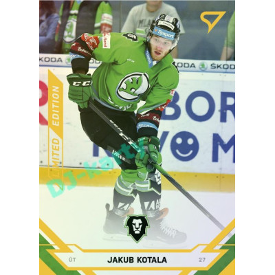 2021/22 Sportzoo TIPSPORT ELH Jakub Kotala #68 Gold xx/19