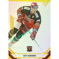 2021/22 Sportzoo TIPSPORT ELH Ahti Oksanen #86 Gold xx/19