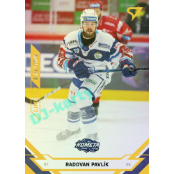 2021/22 Sportzoo TIPSPORT ELH Radovan Pavlík #124 Gold xx/19