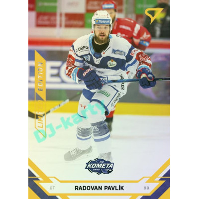 2021/22 Sportzoo TIPSPORT ELH Radovan Pavlík #124 Gold xx/19