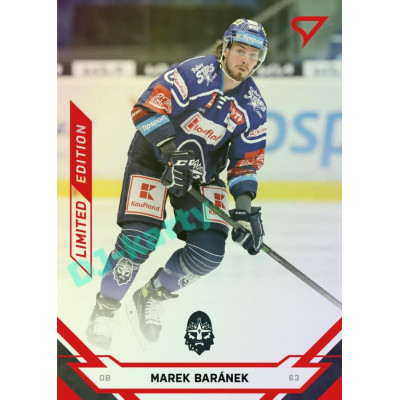 2021/22 Sportzoo TIPSPORT ELH Marek Baránek #254 Red xx/49
