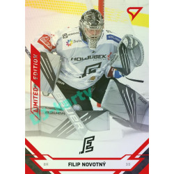 2021/22 Sportzoo TIPSPORT ELH Filip Novotný #182 Red xx/49