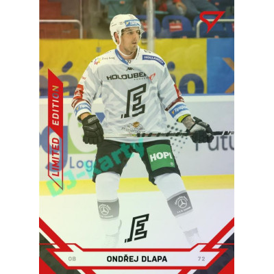 2021/22 Sportzoo TIPSPORT ELH Ondřej Dlapa #183 Red xx/49