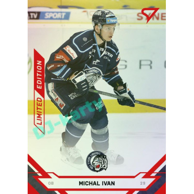 2021/22 Sportzoo TIPSPORT ELH Michal Ivan #22 Red xx/49